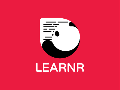 Panda read text Logo