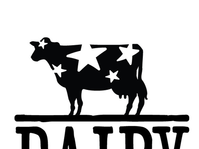 Cow Star cow illustration logo star