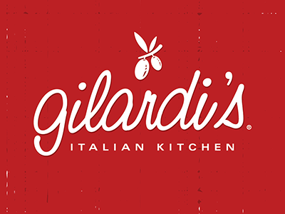 Gilardi Italian Logo illustration logo restaurant script typography