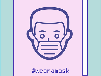 Wear a mask - Coronavirus Icon Set