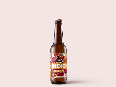 Indio Beer - Digital illustration brand branding colors design digital digital art digital illustration drawing illustration vector