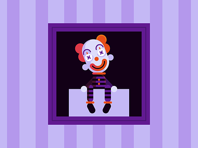 Puppet character design clown dummy halloween holiday illustration monster october puppet