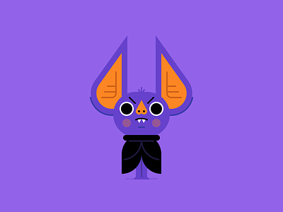 Halloween Bat bat blood character design creepy halloween holiday illustration monster october
