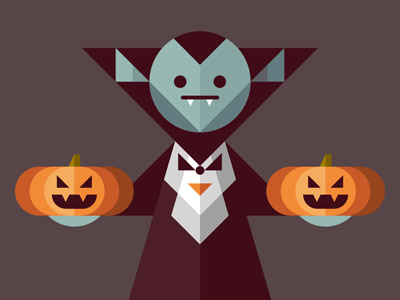 Halloween Vampire blood boo death dracula halloween holiday illustration pumpkin spooky undead vampire
