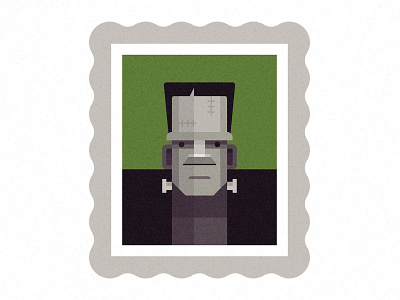 Frankenstein frankenstein halloween monster portrait