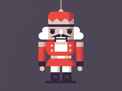 Nutcracker Ornament christmas holiday illustration nutcracker ornament