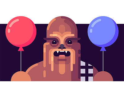 Chewbacca chewbacca chewie illustration may 4th peter mayhew rip star wars star wars day wookie