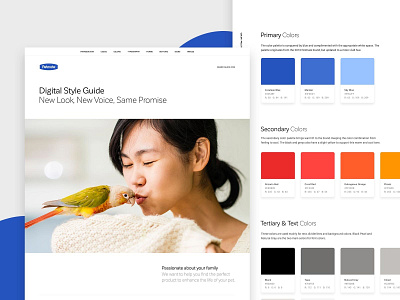 Petmate Digital Style Guide
