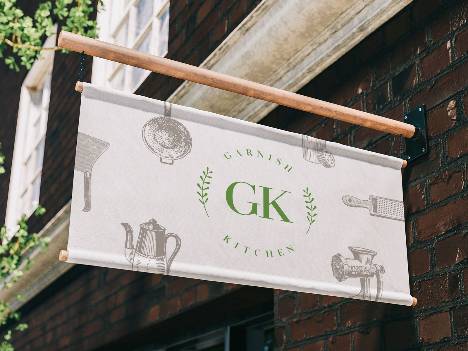 Garnish Kitchen Branding by Jeff Zepeda on Dribbble
