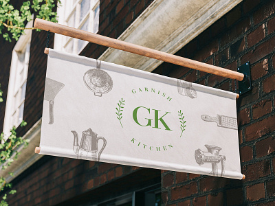 Garnish Kitchen Branding