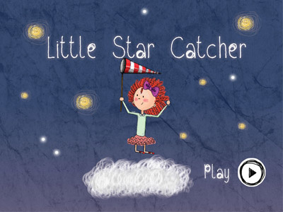 Little Star Catcher - Home Screen