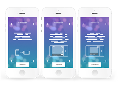 Video Scan UI Design app design ios retina ui ui design