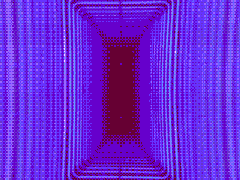 neon door ivan navarro line mirror neon pasillo reflejo reflex