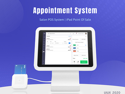 Appointment System App app design appointment system app crm system dashboard design ipad application point of sale pos reservation app salon app system system app uiux visual design web app