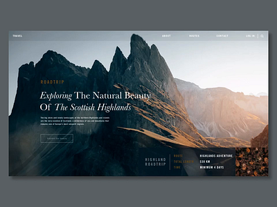 Travel Homepage - using AdobeXD and Auto-Animate adobe xd adobexd animation auto animate concept home homepage madewithadobexd transition ui ui interaction ux web design