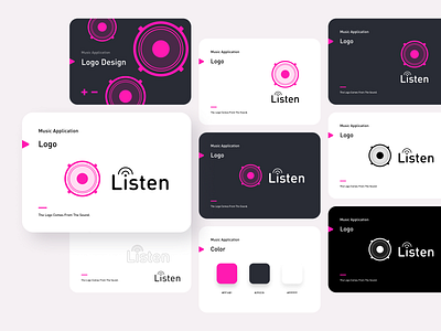 Listen-Logo design