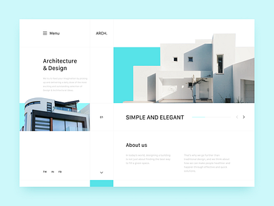 Architecture & Design Web-site concept