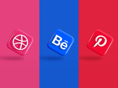 3D ICON—Drawn by Photoshop 3d behance color dribbble icon icon design illustration ios logo photoshop pinterest ps psd quasiphysical ui