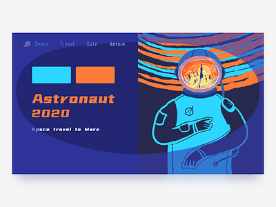 Astronaut 2020-web design