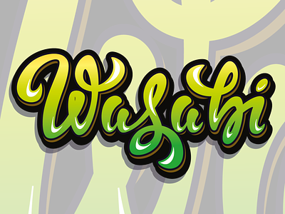 wasabi illustration logo logos vector