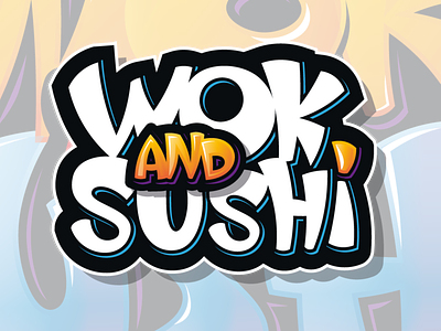 wok and sushi