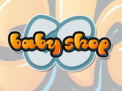 baby shop illustration logo logos vector