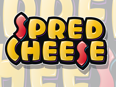 SpredCheeSe illustration logo logos vector
