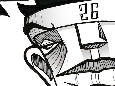 Guy 1. all purpose raw black character drawing graffiti illustration knucklehead straight baller white