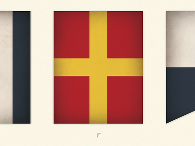 Some maritime for your ass. color flags maritime nautical sailing