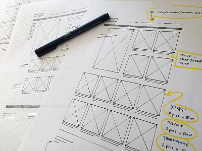 Sketch Prototypes drawing pen grid prototype sketch sketches wireframe