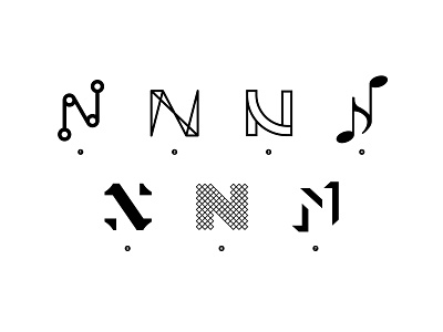 Lettermark Exploration - Day 14 - Letter ''N''