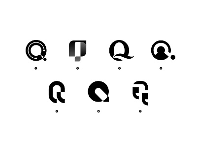 Lettermark Exploration - Day 17 - Letter ''Q'' brand branding clean design flat graphicdesign icons illustration illustrator lettering lettermark logo logodesign logomark minimal modern monogram type typography vector