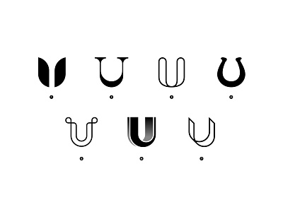 Lettermark Exploration - Day 21 - Letter ''U''