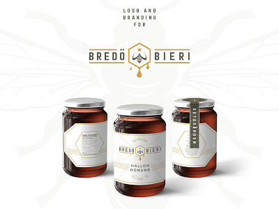 Bredö Bieri - Branding beelogo behance branding graphicdesign honey honeylogo jarlabel label logo logo design logodesign logoemblem logokompaniet logokompanietse logotype sverige sweden