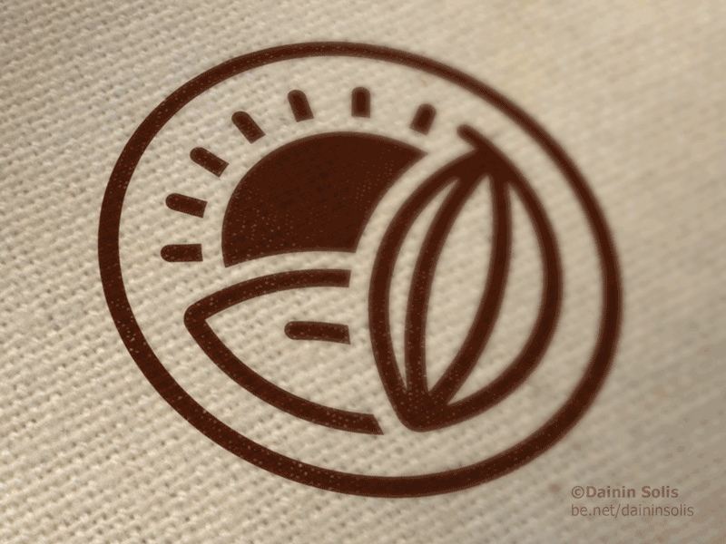 Cacao logo evolution agro brand branding cacao cocoa green identity logo logotipo logotype nicaragua sun