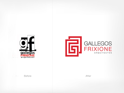 GF Arquitectos Logo Evolution