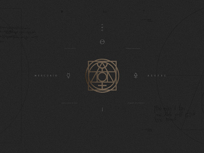 Hermetismo logo - ☿🜍🜔 alchemy esoteric hermetism icon logo sacred geometry symbol symbolism