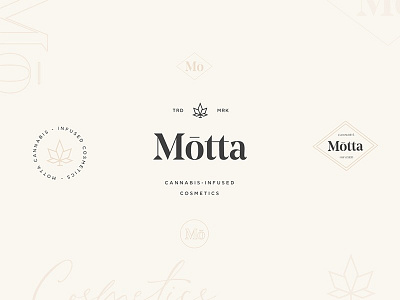 Motta Cosmetics - Logo system