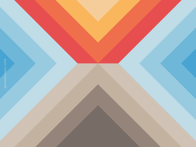 Volcano pattern by Dainin Solis on Dribbble