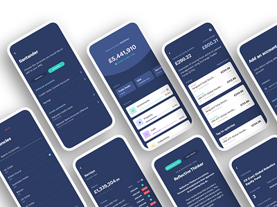 ARQ Wealth app app design minimal ui ux