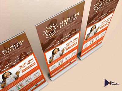 Rollup Banner Design brand identity print design rollup banner