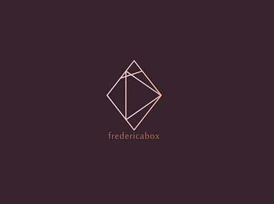 Frederica Box (Logo Identity) brand identity branding design concepts cosmetic design female identitydesign logo logodesign make up