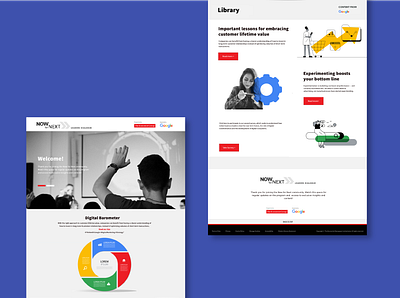 Google x The Economist Newsletter branding concept design graphic design page layout ui visual art web design website