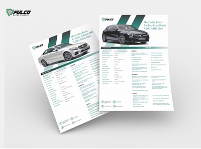 Fulco Motor Galleria - Corporate Brochure branding brochure brochure design design print print design visual art