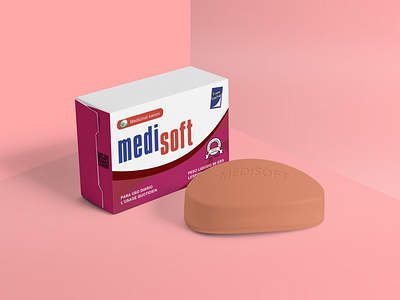 Medisoft Soap Packaging art direction branding concept design packaging packaging design print print design visual art