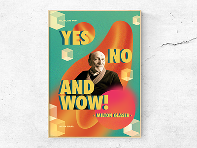 Yes, no and wow! Poster baugasm bauhaus concept design graphic design poster poster collection poster design print print design quotes typography visual art