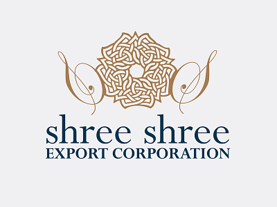 Shree Shree Export Corporation Logo design graphic graphicdesign icon logo logodesign typogaphy typography