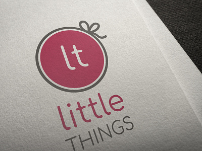 Little Things logo branding illustration logo