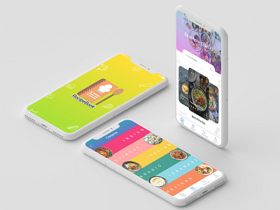 Recipe App Concept UI Design