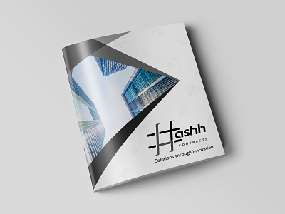 Hashh Brochure animation branding design illustration logo typography